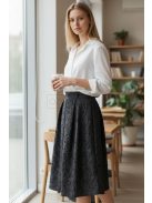 68112 Isolde midi szoknya (fekete)