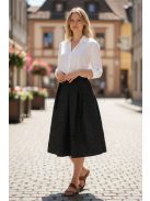 68112 Isolde midi szoknya (fekete)
