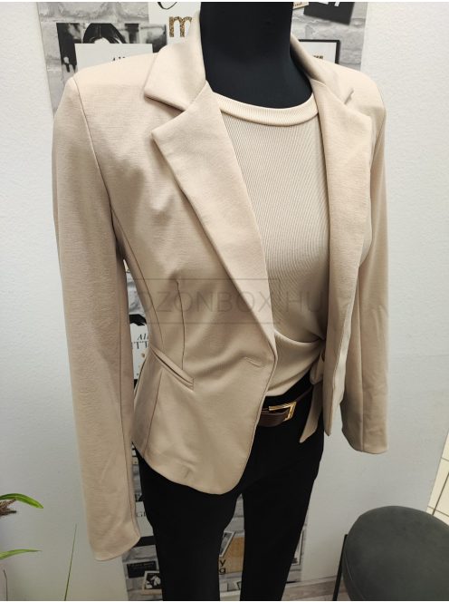 7232 BLANKA galléros blézer (bézs)