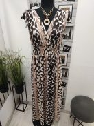 7587 Zarina – maxi ruha (vadállat-minta)