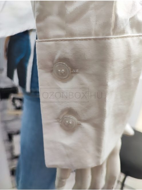 8-853 MONA lezser blúz (fehér)