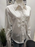 8-853 MONA lezser blúz (fehér)