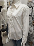 8-853 MONA lezser blúz (fehér)