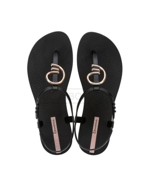 83656-BD172 Ipanema Class Stylish női szandál (fekete-arany-rózsaszín)