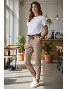 8922 Carmela – Bézs öves nadrág