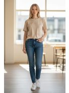 9-2335 Avelisse hímzett női felső (bézs)