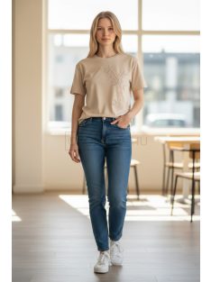 9-2335 Avelisse hímzett női felső (bézs)