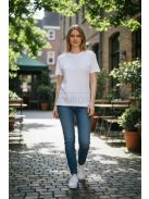 9-2335 Avelisse hímzett női felső (fehér)