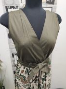 90486 CAMILLA (természet ihlette elegancia) ujjatlan maxi ruha (keki)