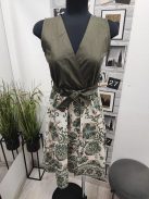 90847 CAMILLA (természet ihlette elegancia) ujjatlan ruha (keki)