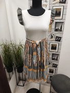 9494 SOLEA női ruha (Terrakotta-olíva)