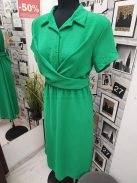 9517 Elena – elegáns nyári ruha (zöld)