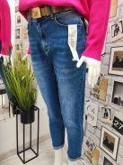 BF2880-3B CAMILLA LOOSE FIT farmernadrág (sötét farmerkék)