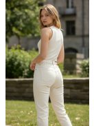 BF5128-12B Evelyne Ivory Mom-Fit nadrág