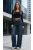 BQ5287 CASSANDRA – sötétkék WIDE LEG női farmernadrág