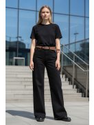 BQ9320-13 Noemi - egyenes szárú farmernadrág (fekete)