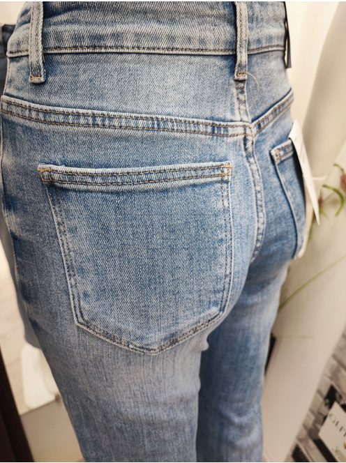 BQ9850 MS High Waist, Wide Leg farmernadrág