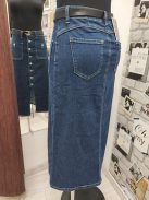 C119-8 Giulietta női midi farmerszoknya