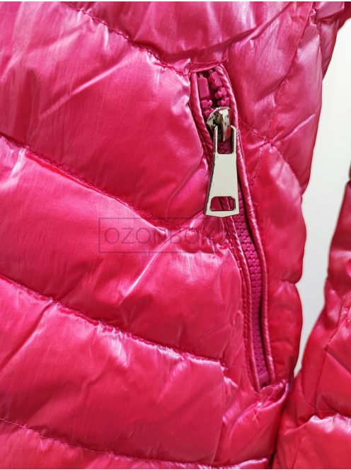 WANDA női steppelt átmeneti kabát pink színben