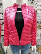 WANDA női steppelt átmeneti kabát pink színben