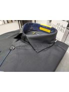DSM-420L SLIM FIT férfi hosszú ujjú ing fekete