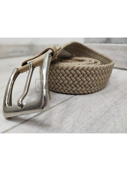 F-20 Férfi gumis öv drapp