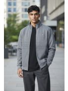 F-500 MARCOSTAR férfi hosszú ujjú cipzáras kardigán (szürke)