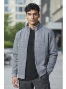 F-500 MARCOSTAR férfi hosszú ujjú cipzáras kardigán (szürke)