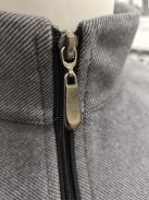 F-500 MARCOSTAR férfi hosszú ujjú cipzáras kardigán (szürke)