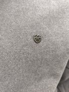 F-500 MARCOSTAR férfi hosszú ujjú cipzáras kardigán (szürke)