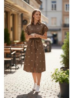 G66205 Marenne Pure ruha (kávé)