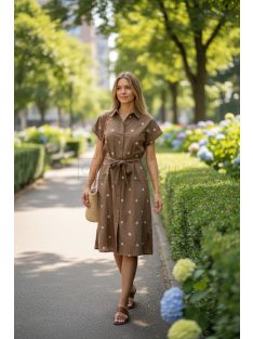 G66205 Marenne Pure ruha (kávé)