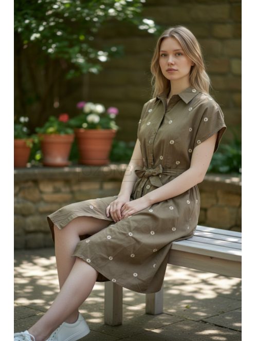 G66205 Marenne Pure ruha (kávé)