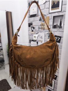 H6088 ARABELLA – barna rojtos női divattáska