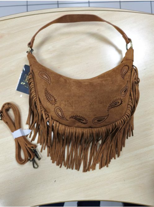 H6088 ARABELLA – barna rojtos női divattáska