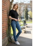 JT289 Liora Basic női bordázott kötött felső (fehér, grillázs, barna, szürke és fekete színben)