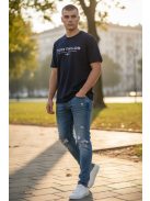 KA-2560 Ravon Street férfi szaggatott farmer