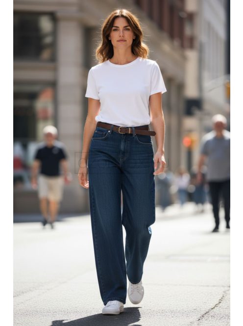 L8686 Serenella – Ballon fazonú női farmernadrág