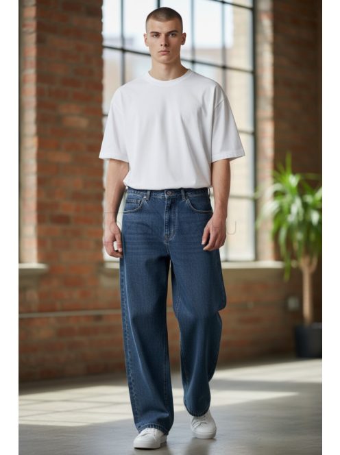 LN-011-50 Férfi BAGGY (bő szárú) farmernadrág