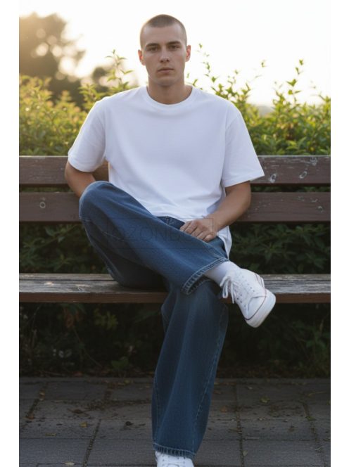 LN-011-50 Férfi BAGGY (bő szárú) farmernadrág