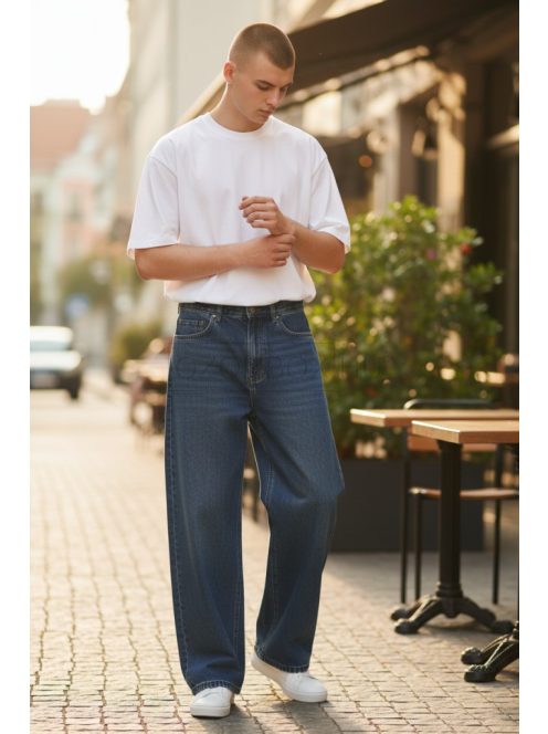 LN-011-50 Férfi BAGGY (bő szárú) farmernadrág