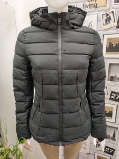   M201-1 SNOWFLAKE női funkciós steppelt kabát fekete színben