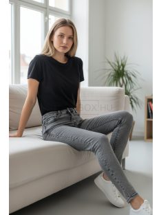 M2727E Velora Grey női skinny push-up farmer