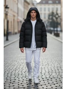 MMA-5399-1 Marco – puffer kabát (mély fekete)