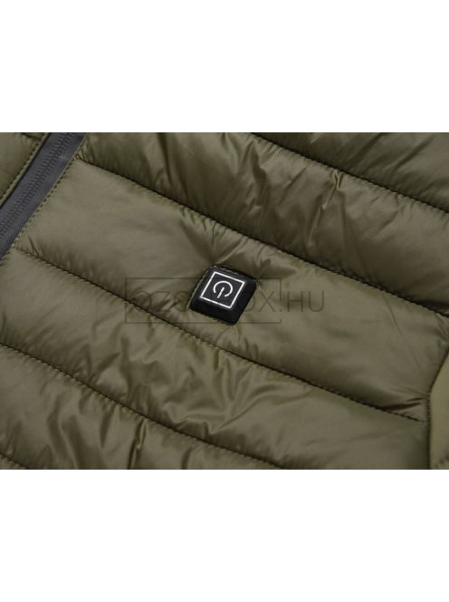 MMA-B3174 Férfi fűthető könnyű kabát keki színben