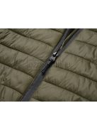 MMA-B3174 Férfi fűthető könnyű kabát keki színben