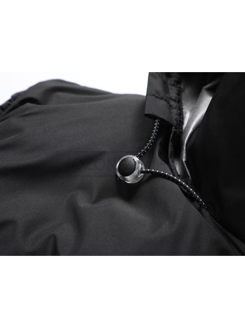 MMJ-3947-3 GS steppelt cipzáras mellény (zöld-fekete)