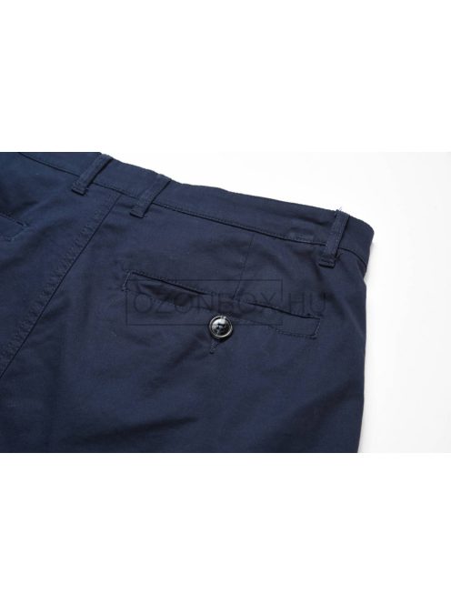 MMK-4077 GS férfi vászon bermudanadrág sötétkék színben