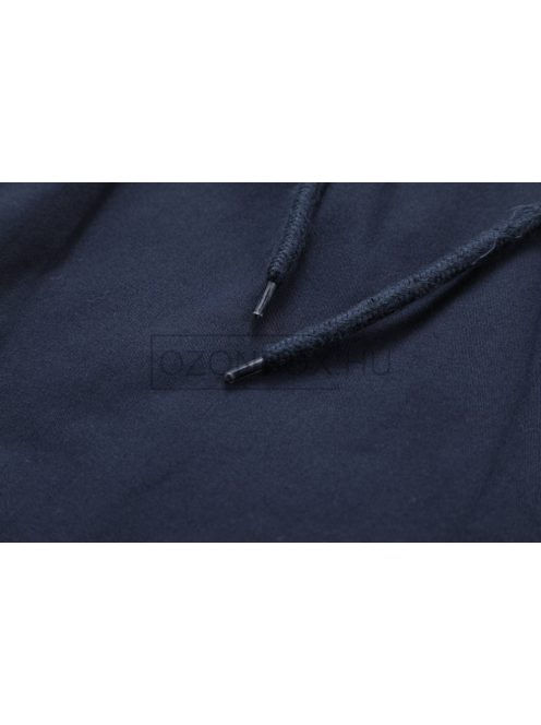 MMK-4079-1 GS férfi pamutvászon bermudanadrág sötétkék színben