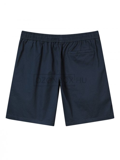 MMK-4079-1 GS férfi pamutvászon bermudanadrág sötétkék színben